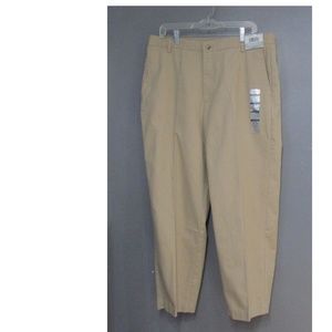NEW Architect Flat Front Classic Khakis Size 36